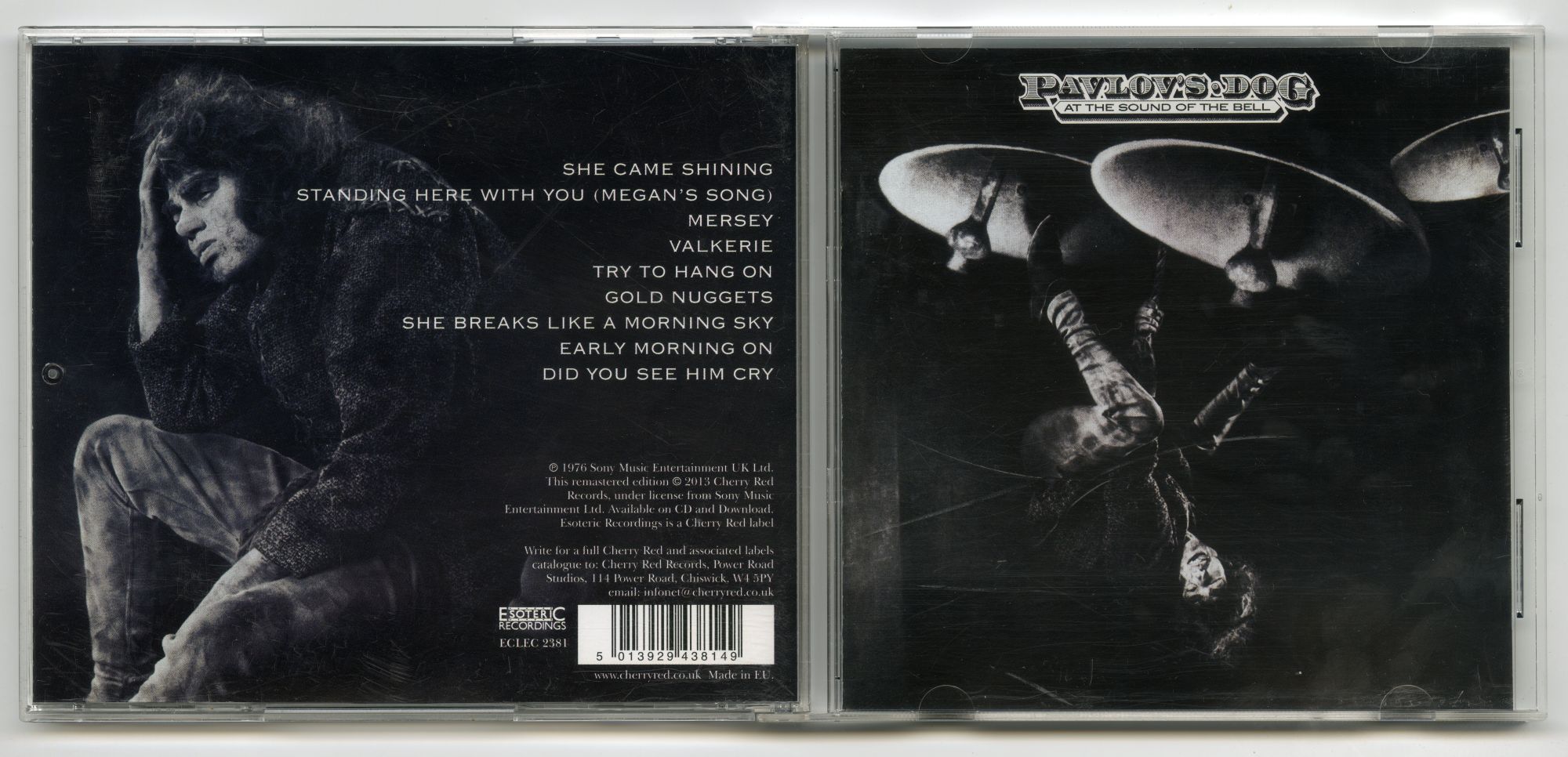 Pavlov's Dog『At Sound Of The Bell』 2013年EU盤CD01
